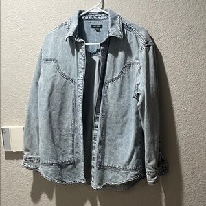 Stylish Denim Shacket